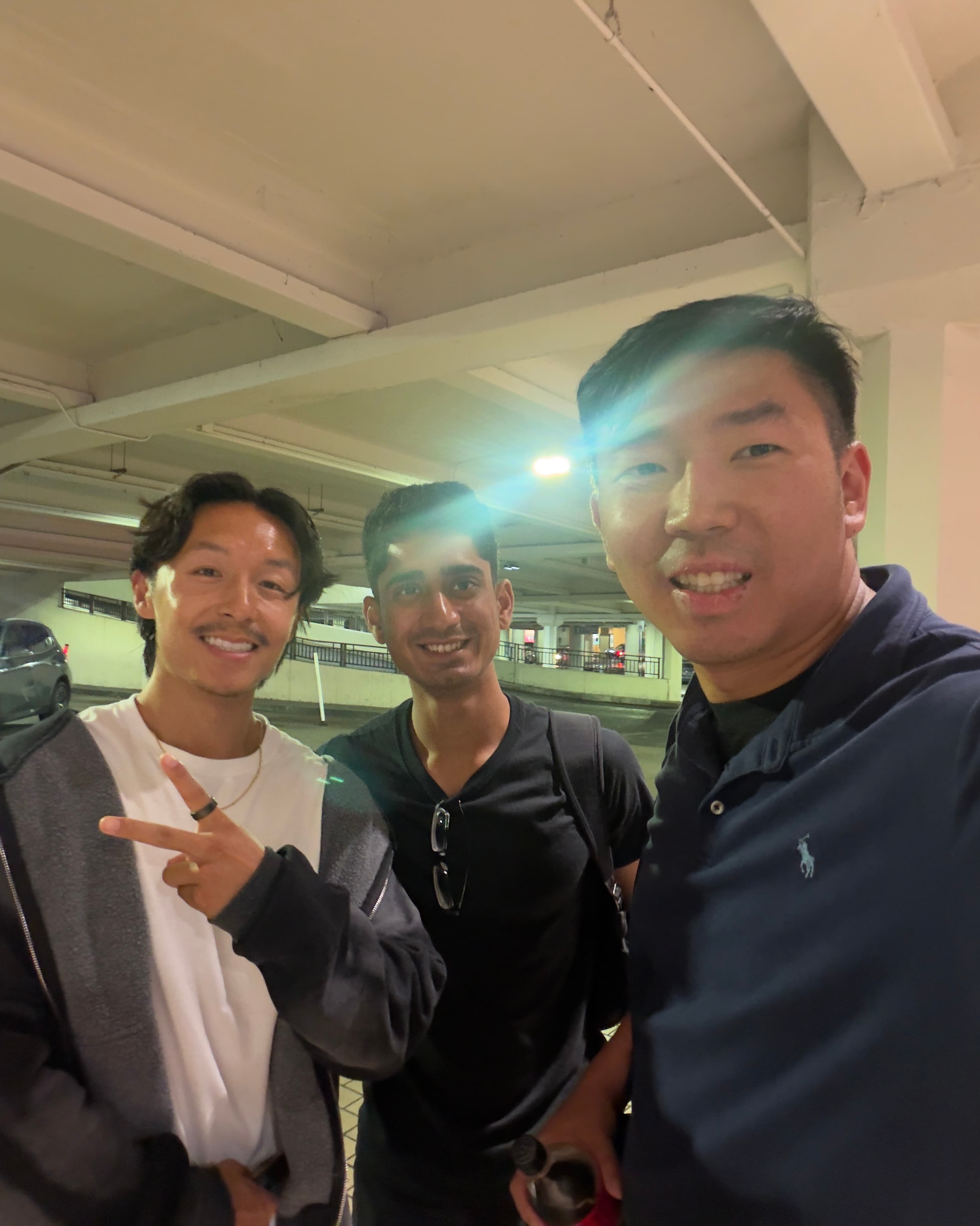 Polo Jin with the Penciled team